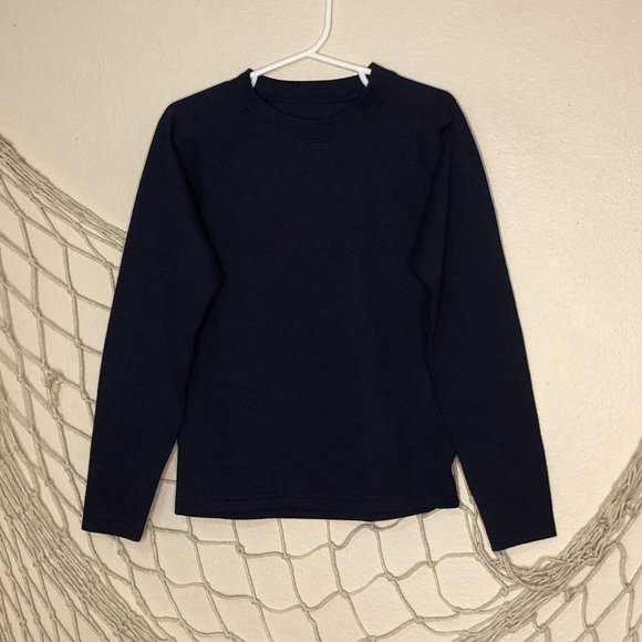 CABELA'S Boy's Navy Long Sleeve Thermal Tee XS Regular - Picture 1 of 6